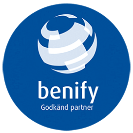 Logotyp Benify godkänd partner